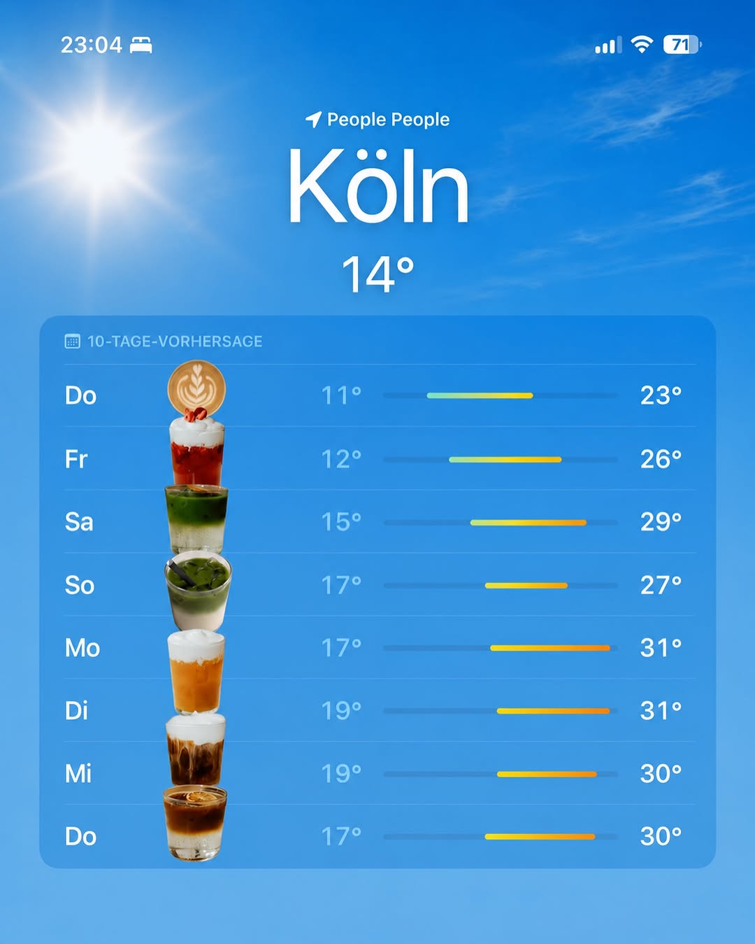 Our plans for the next days 🧊☀️

#peoplepeople #cafe #summer #köln
